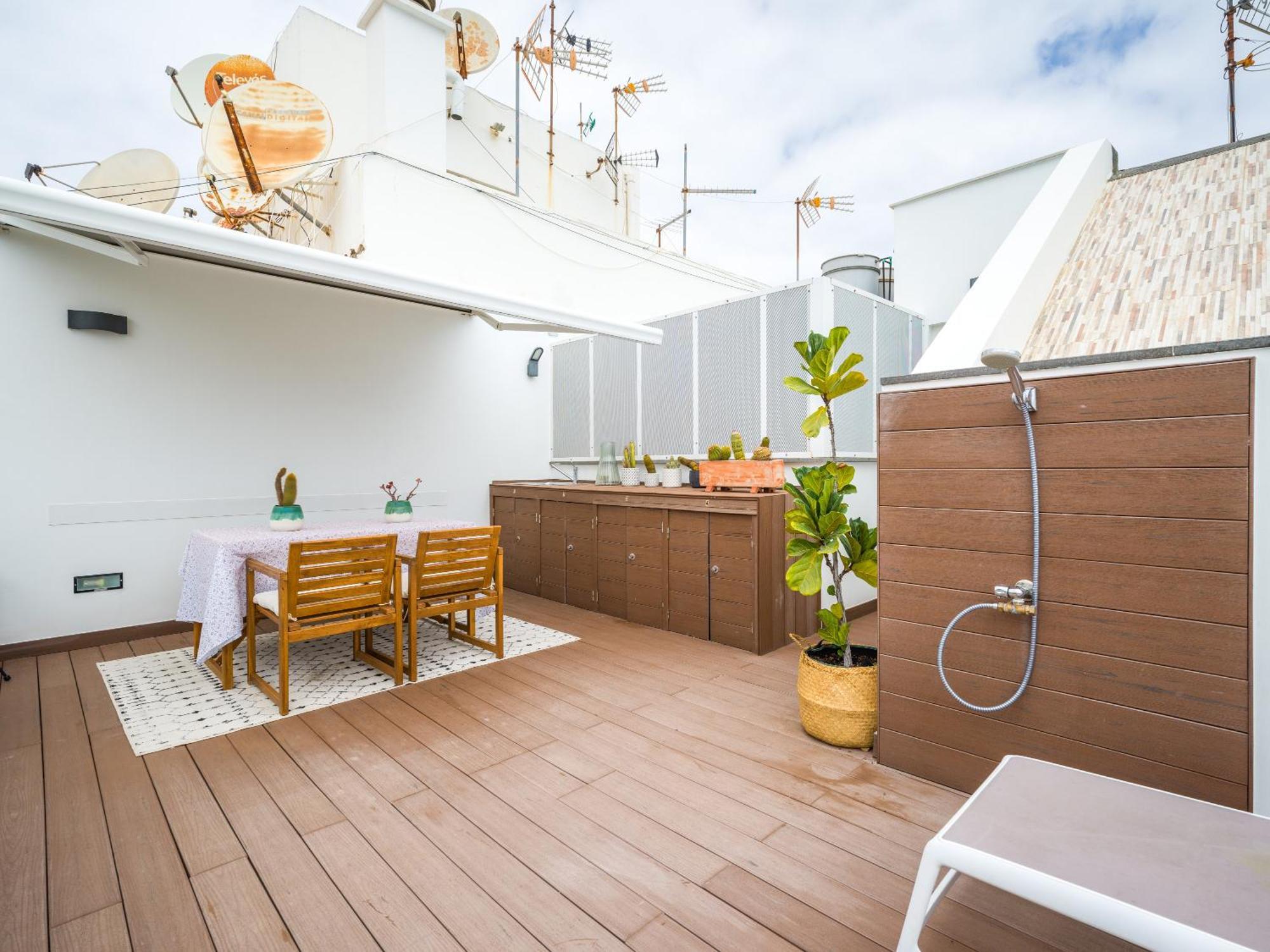 Topsun - Rooftop With Large Terrace * Las Palmas